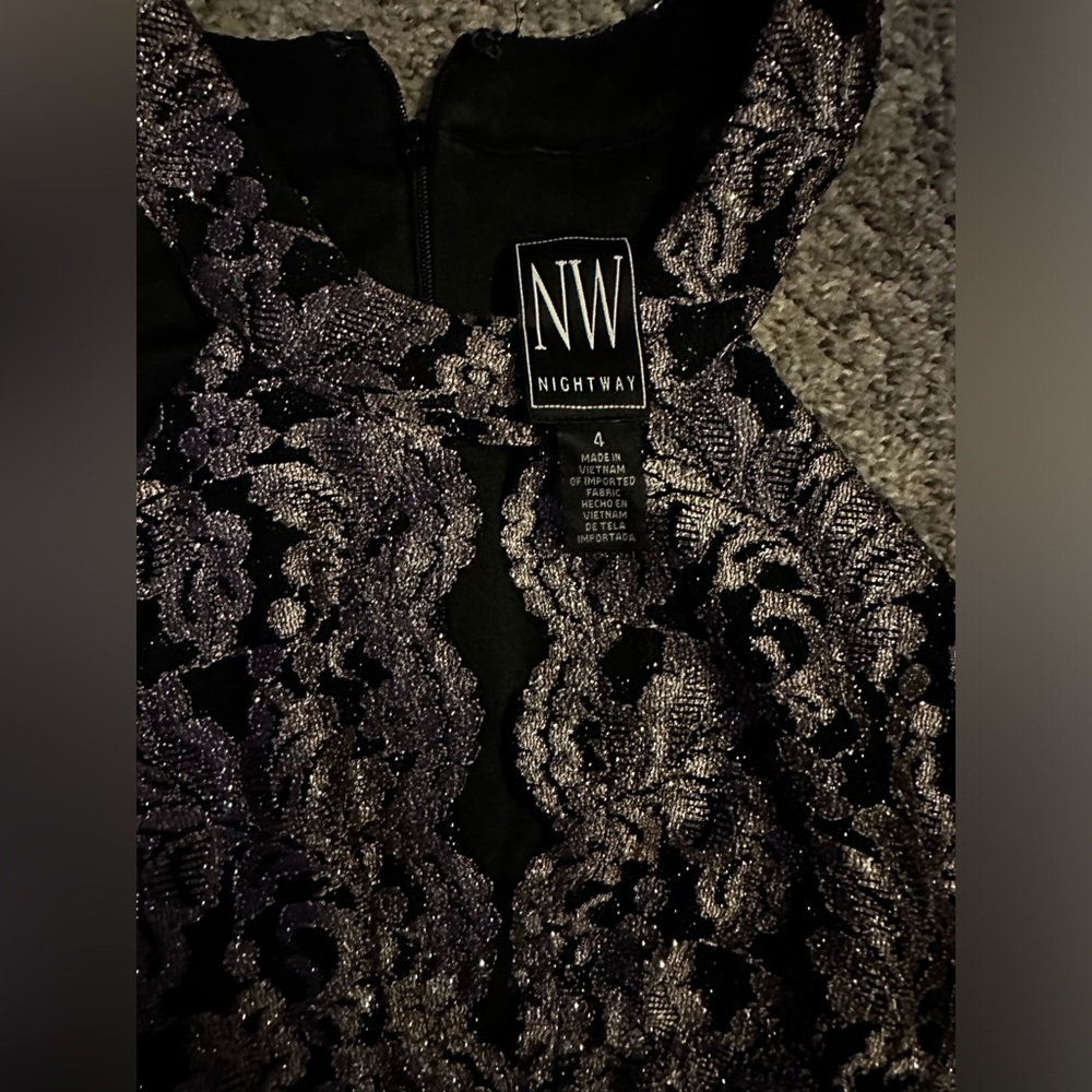 NW Nightway Cocktail Dress - Picture 3 of 3